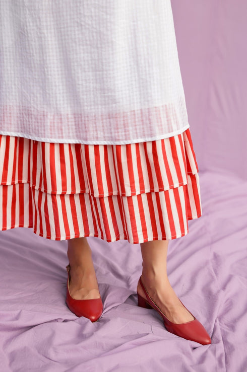 Scarlet Heart Cotton Dress